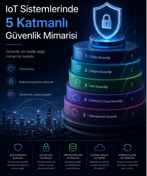 sistem güvenliği sistem mimarisi iot veri güvenliği